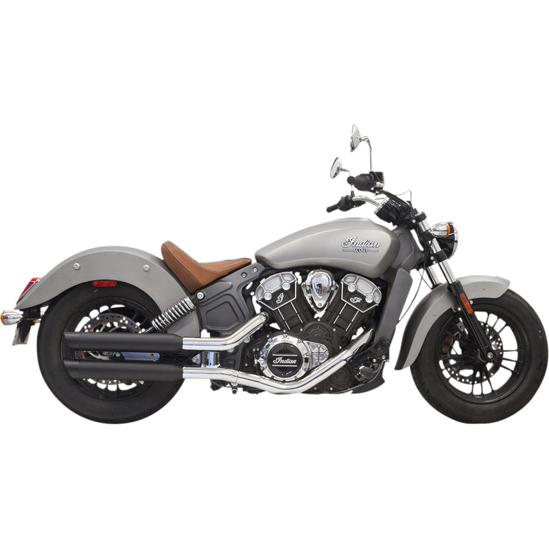 Bassani Xhaust Classic Muffler - 8S17BSB For Indian Scout 2018-2020