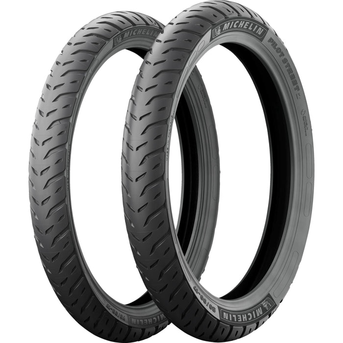 MICHELIN 0305-1040 84561 Pilot Street 2 Tire Tire - Pilot Street 2 - Front/Rear - 100/80-17 - 52S