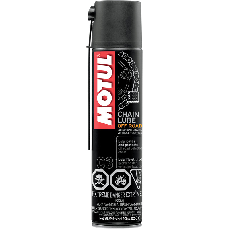 MOTUL 3605-0040 111820 C3 Chain Lube Off Road Off-Road Chain Lube - 9.3 oz. net wt. - Aerosol