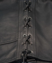 Adjustable lacing on Six Shooter Vest