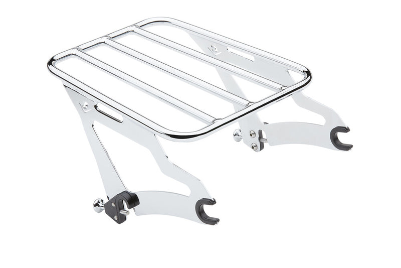 Cobra Detachable Luggage Rack Chrome FLH FLT - 602-2500 For Harley Touring 2009-2026