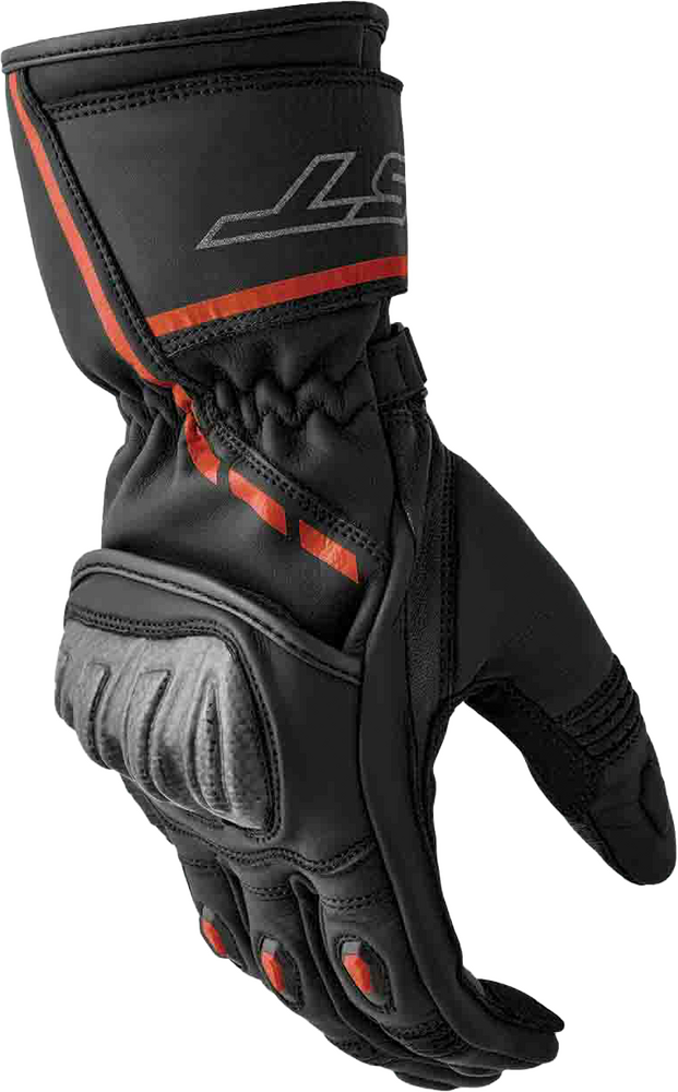Rst 556-3650108 103650RED-08 S1 GLOVE BLK/RED LEATHER SM