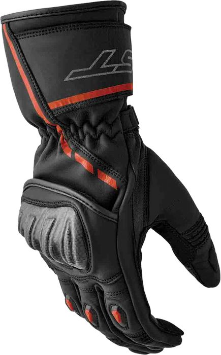 Rst 556-3650110 103650RED-10 S1 GLOVE BLK/RED LEATHER LG