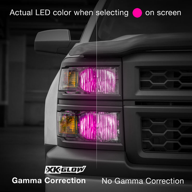 Xk Glow RGB H4 LED Bulb Kit - XK045004-H4-M