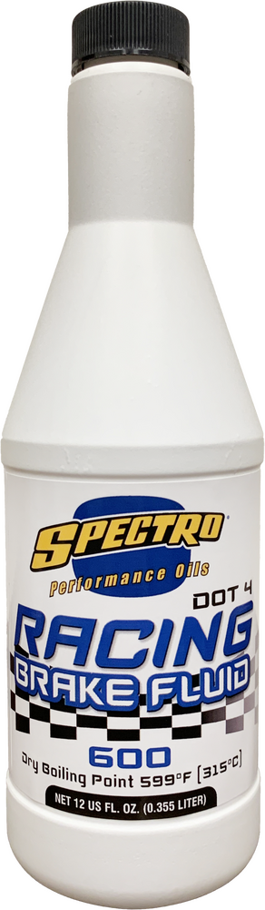 Spectro 582-00008 310235 DOT 4 RACING 600 12 OZ
