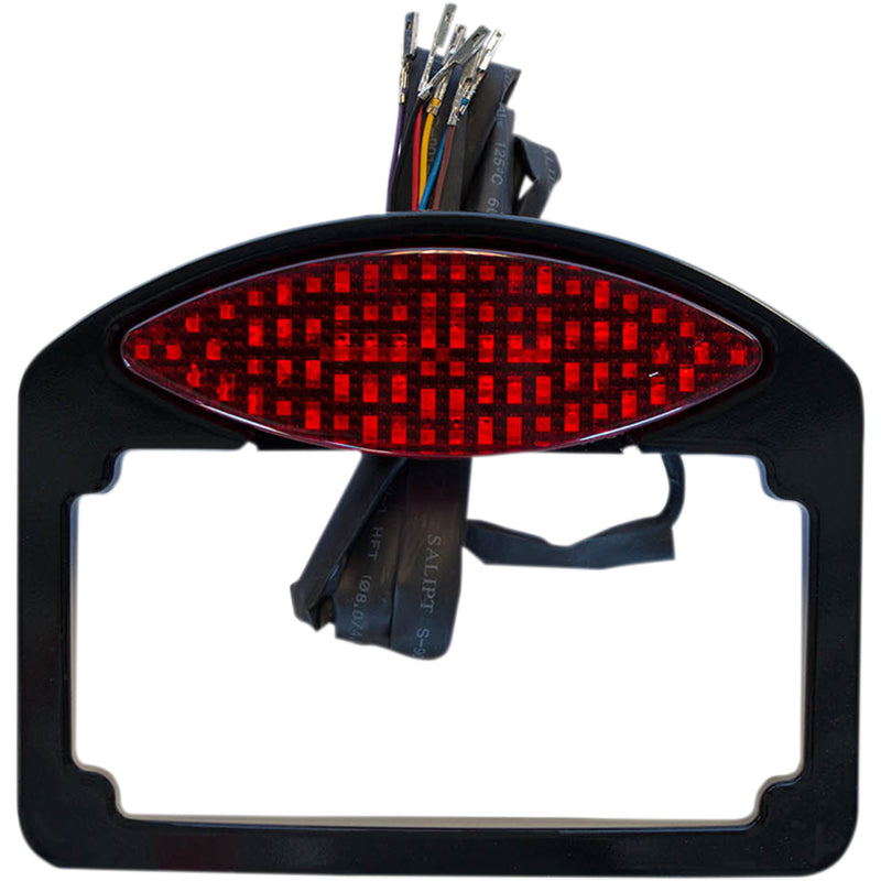RUSS WERNIMONT DESIGNS 2010-1289 RWD-50179 LED Taillight/Turn Signal/License Plate Kit - Black