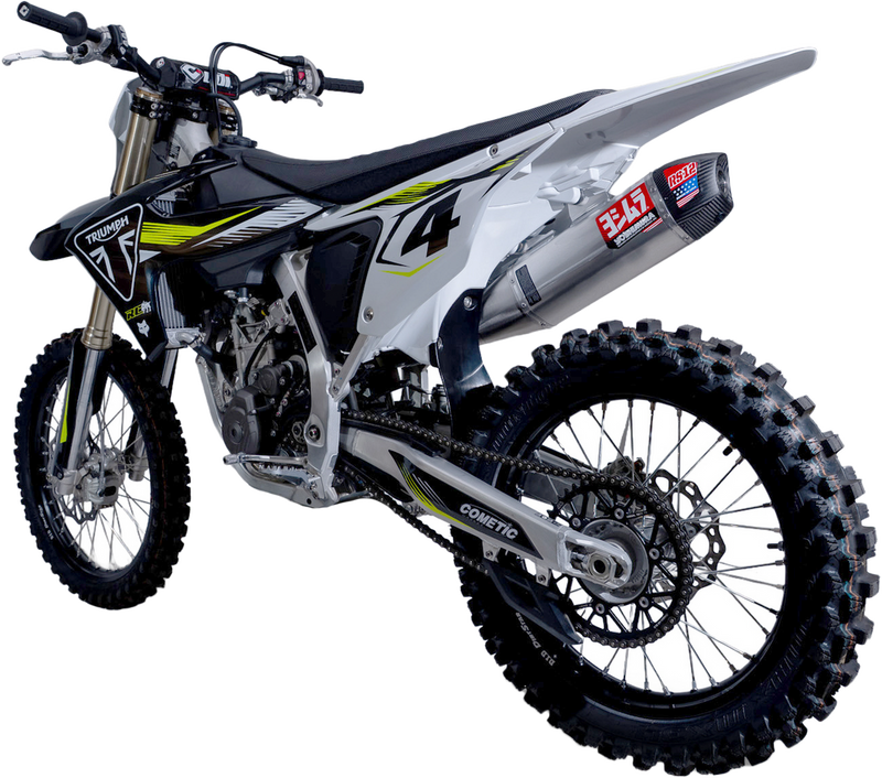Yoshimura RS-12 Exhaust System Triumph TF450 - 274500S320 Triumph 450 2025