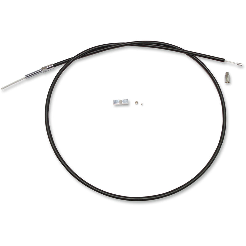 Magnum Shielding BYO™ Build Your Own™ Clutch Cable Kit 74" Big Twin Black Vinyl - 498721 For Harley Motorcycles 1968-1986