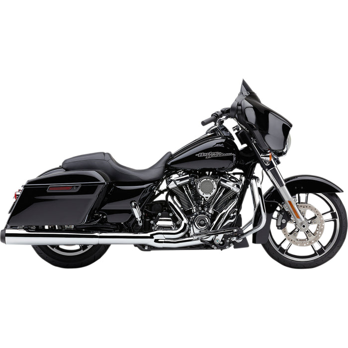 COBRA 1800-2215 6451 Powr-Flo 2:1 Exhaust System - Chrome - '17-'20 FL