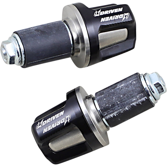 DRIVEN RACING 0634-0492 DBEW-RE-BK Revolt Bar Ends Bar Ends - Revolt - Black