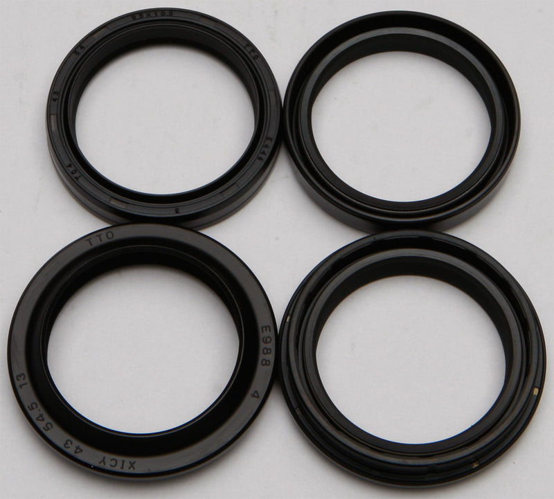 All Balls Fork & Dust Seal Wiper Kit - 56-134 For Indian FTR 2019-2020 | Suzuki 750 1988-1990 | Yamaha YZ 125 1985