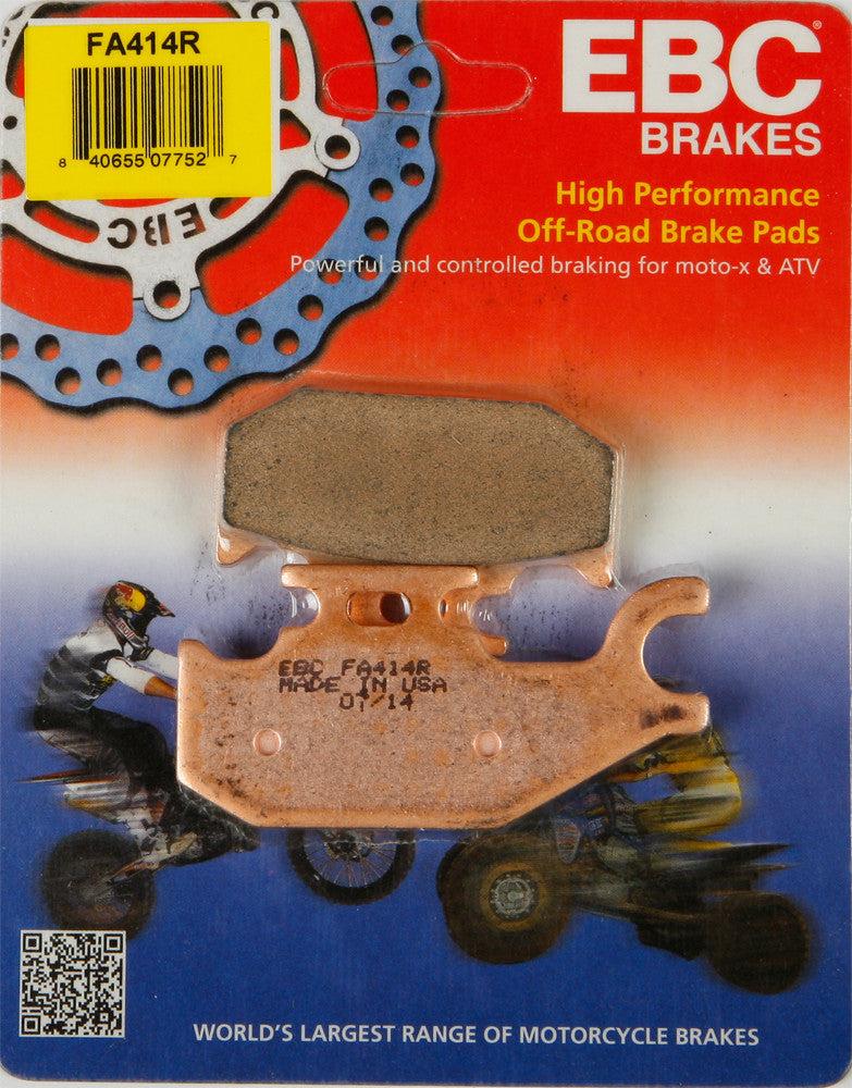 EBC Brake Pads - FA414R Suzuki KingQuad 2005-2015
