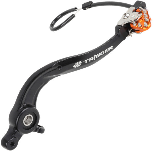Zeta Trigger Brake Pedal Orange - ZE90-7423 KTM Dirt Bikes 2016-2023