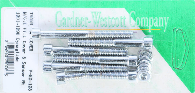 Gardner-westcott 830-1041 P-80-108 TRANSMISSION TOP COVER SET 91-98 DYNA MODELS