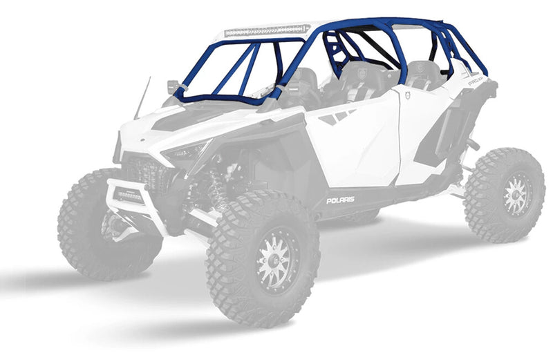 Pro Armor PRO XP Cage With V Intrusion Polaris Blue - P1910C050PB Polaris RZR 2020-2022