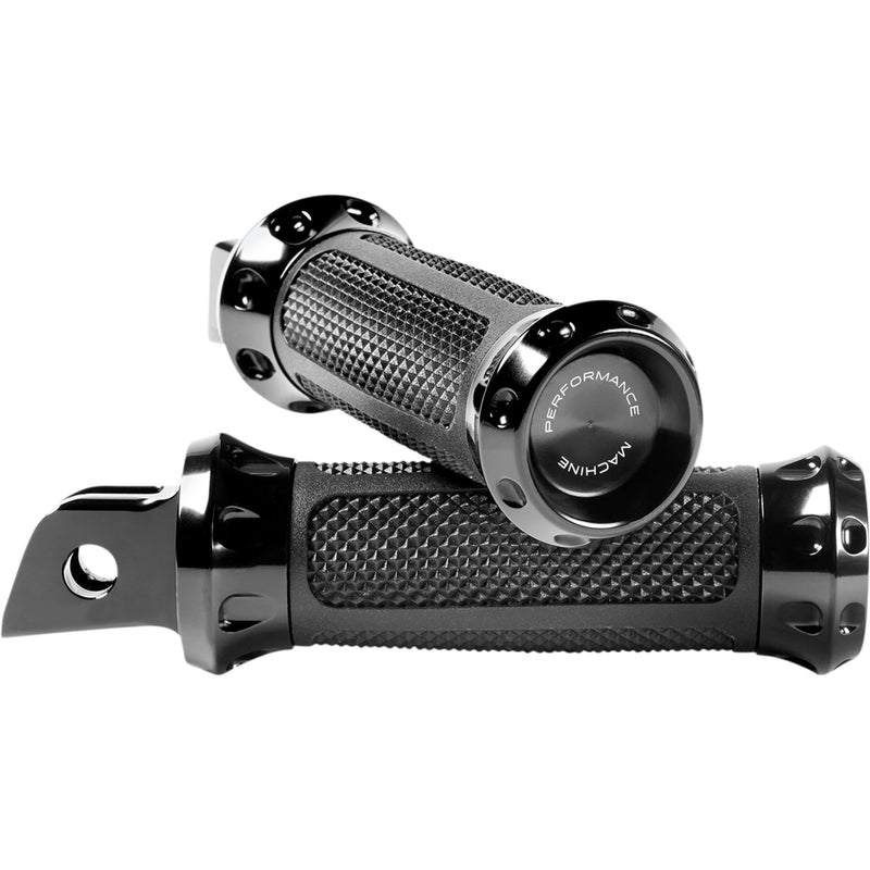 Performance Machine (pm) Overdrive Footpeg - 0035-1243M-B For Harley Softail 2018-2020