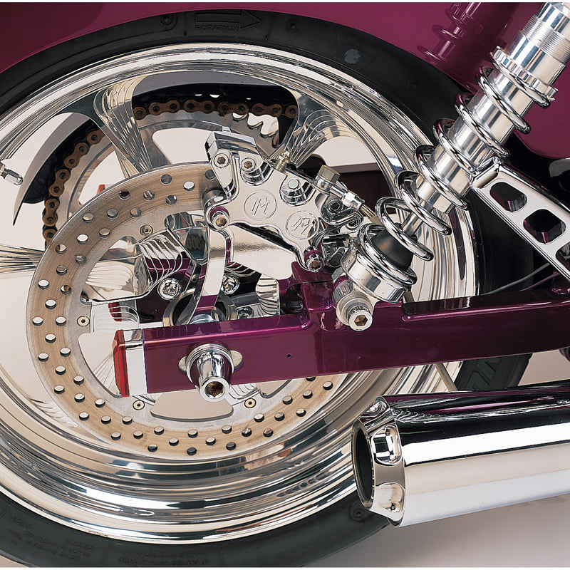 Performance Machine (pm) Brake Caliper Kit - 1279-0052-CH For Harley Dyna 1991-1999