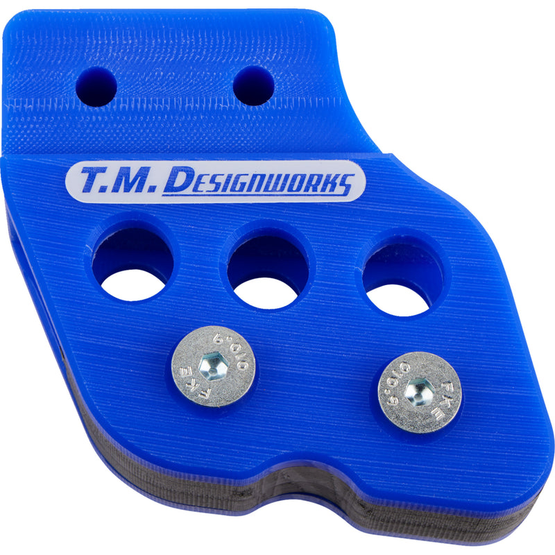 T.M. Designworks Chain Guide Blue - RCG-007-BU For Honda ATV/UTV Models 1993-2009 | Suzuki 400 QuadSport 4x2 / QuadSport 2002-2013