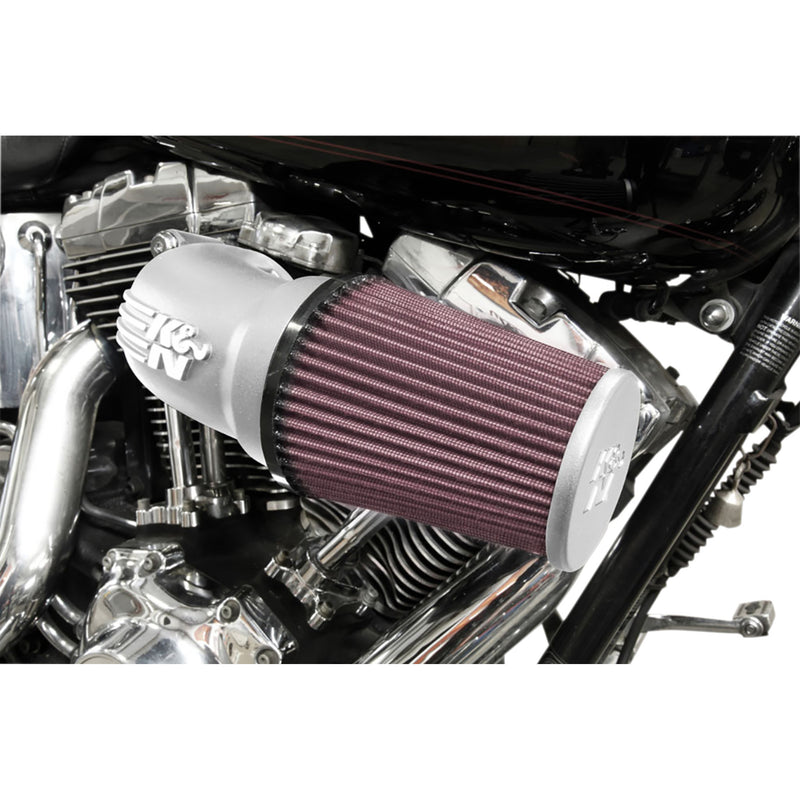 K & N Aircharger Intake System - 57-1137S For Harley Motorcycles 2001-2017