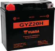 Yuasa Battery YUAM72RGH Yuasa GYZ20H High Performance Maintenance Free AGM 12-Volt Battery - Photo - Primary