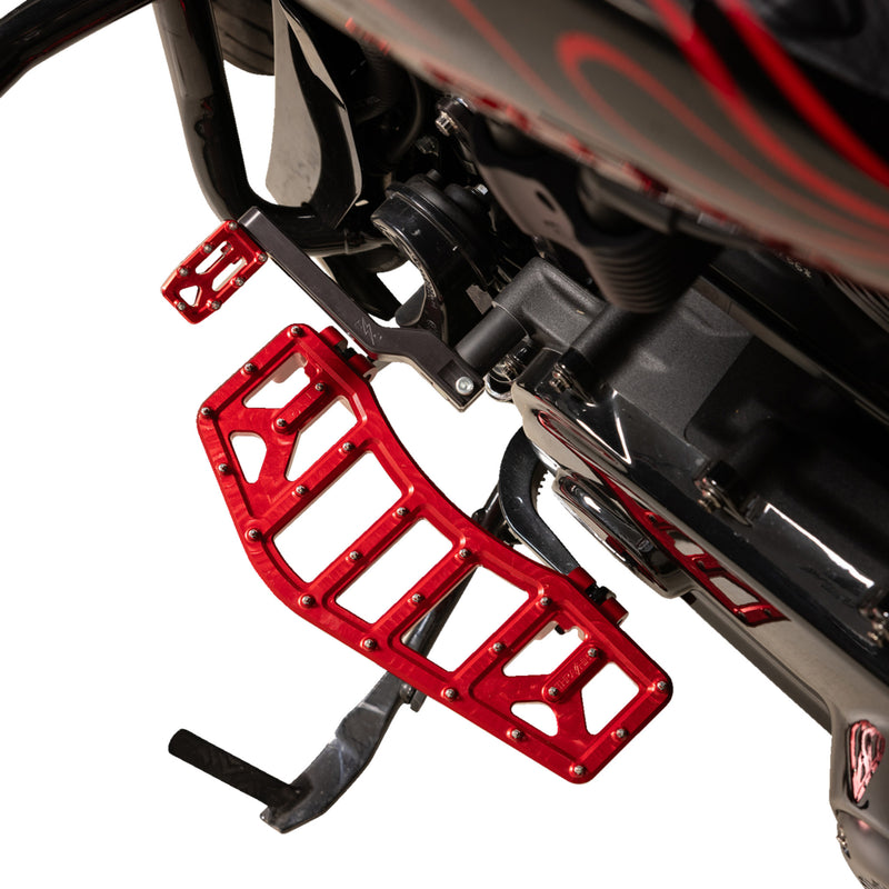 Thrashin Supply Co. Aggressor Floorboards - TSC-2219-2 For Harley Touring 1984-2026