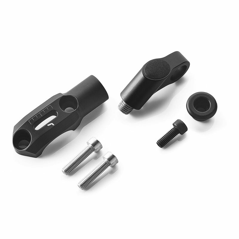 Rizoma 58-BS821B BS821B HANDLEBAR MIRROR MOUNT KIT BLACK EA