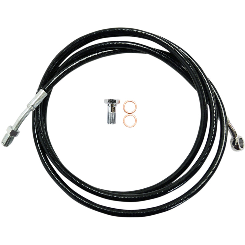 LA Choppers Clutch Line Cable - LA-8052C19B For Harley Touring 2014-2016
