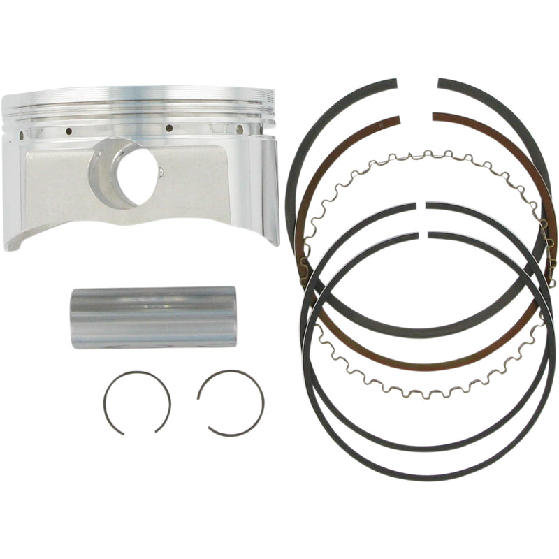 WISECO 0910-0337 4562M10000 Piston Kit Forged Series for 4-Stroke Piston Kit - 100.00 mm - Honda