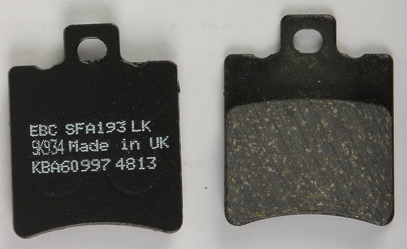 EBC Brake Pads Organic - SFA193 For Aprilia Scarabeo 100 / 50 Factory 2008-2009 | Yamaha Zuma 50 1998-2001