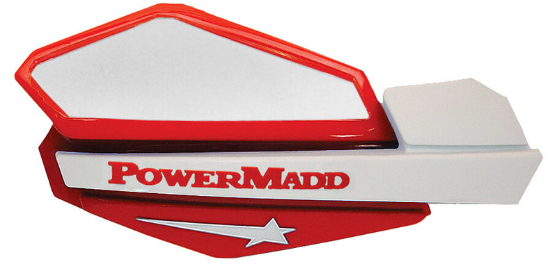 Powermadd 18-95102 34222 STAR SERIES HANDGUARDS RED/WHITE