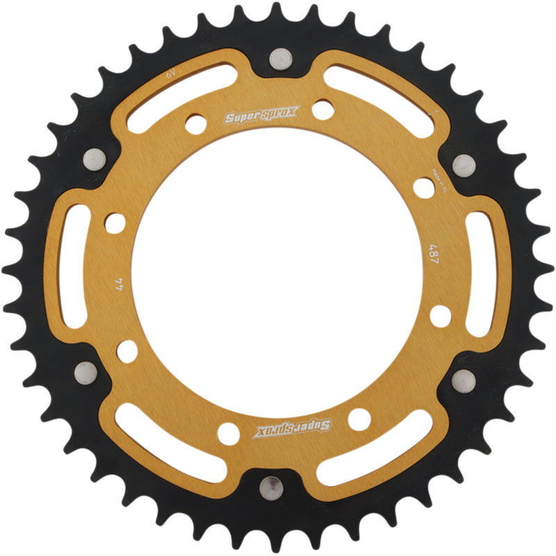 Supersprox Sprocket - RST-487-44-GLD Kawasaki KL650B Tengai 1990-1991