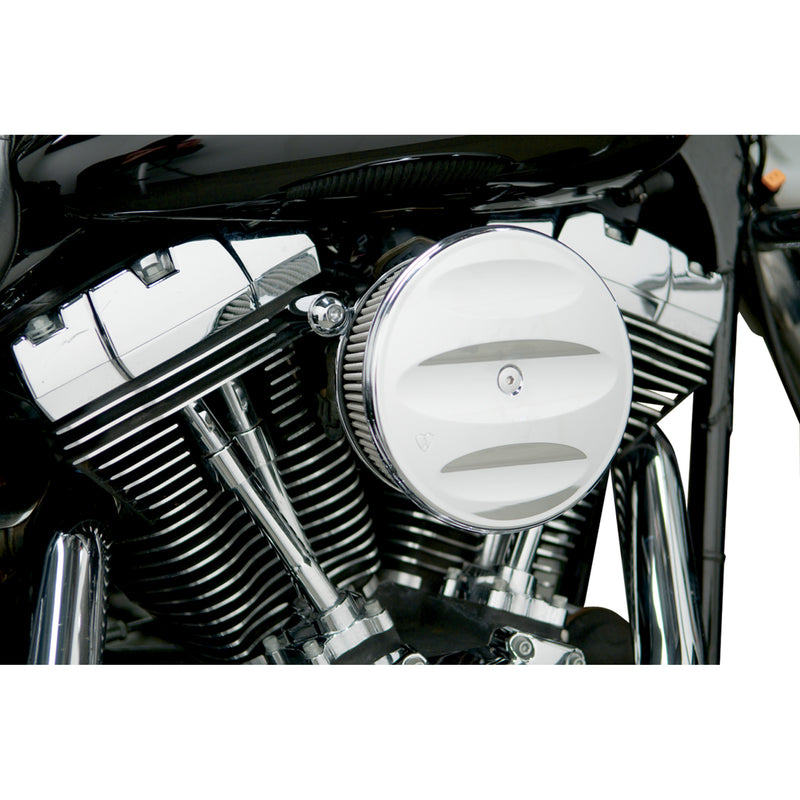 ARLEN NESS 1014-0030 18-781 Big Sucker Stage 1 Outer Cover - Scalloped - Chrome