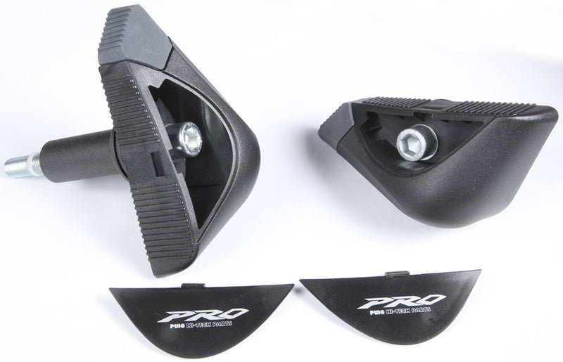 Puig Hi-tech Parts 561-07706BK 7706N FRAME SLIDERS PRO BLACK