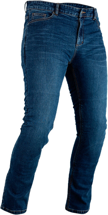 Rst 556-2614132 102614M.BLU-32 TAPERED-FIT CE JEANS MID BLUE MD