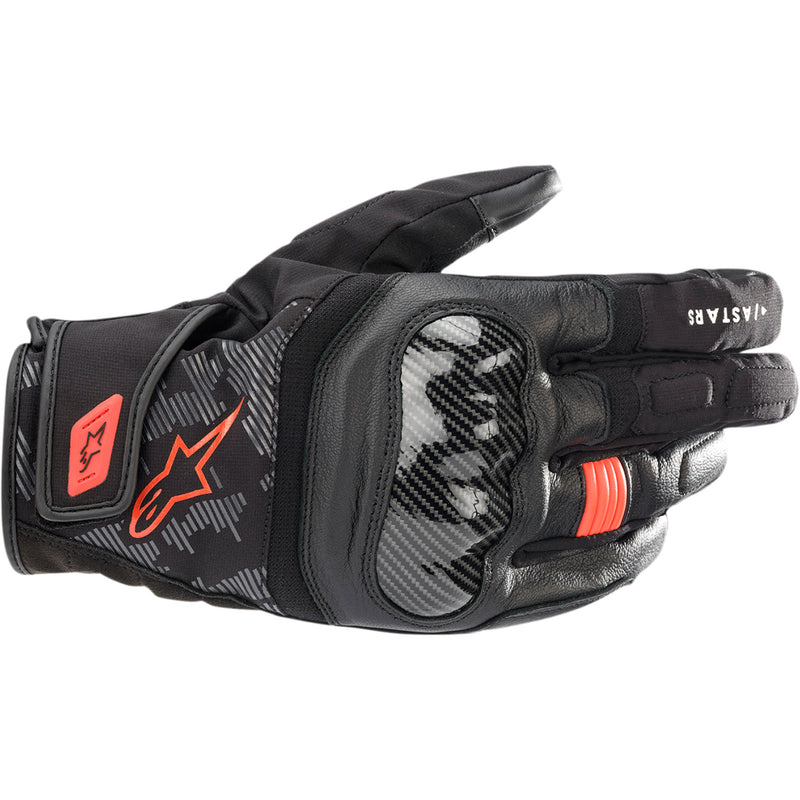 ALPINESTARS SMX Z Drystar® gloves Black/Fluo - Red