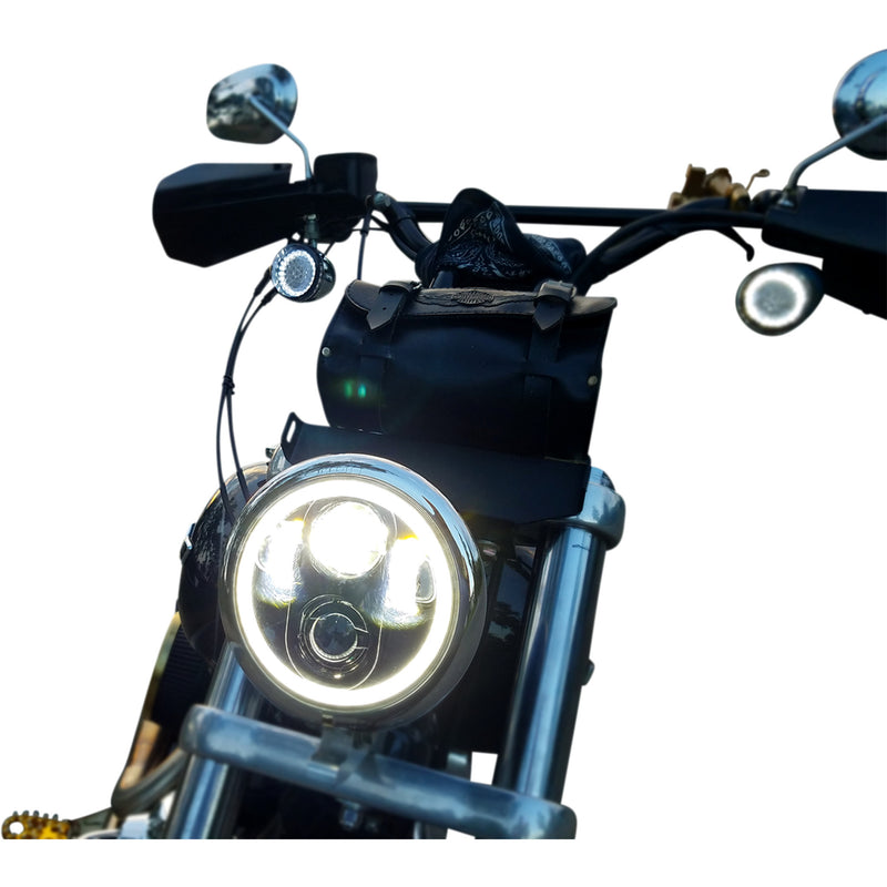 Custom Dynamics Headlamp - CD-575-H-C For Harley 1957-2022