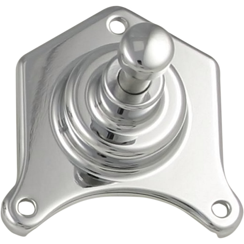 CUSTOM CYCLE ENGINEERING DS-272217 SHS9905-1 Solenoid End Cover with Starter Button End Cover - Solenoid /Starter Button - Harley Davidson