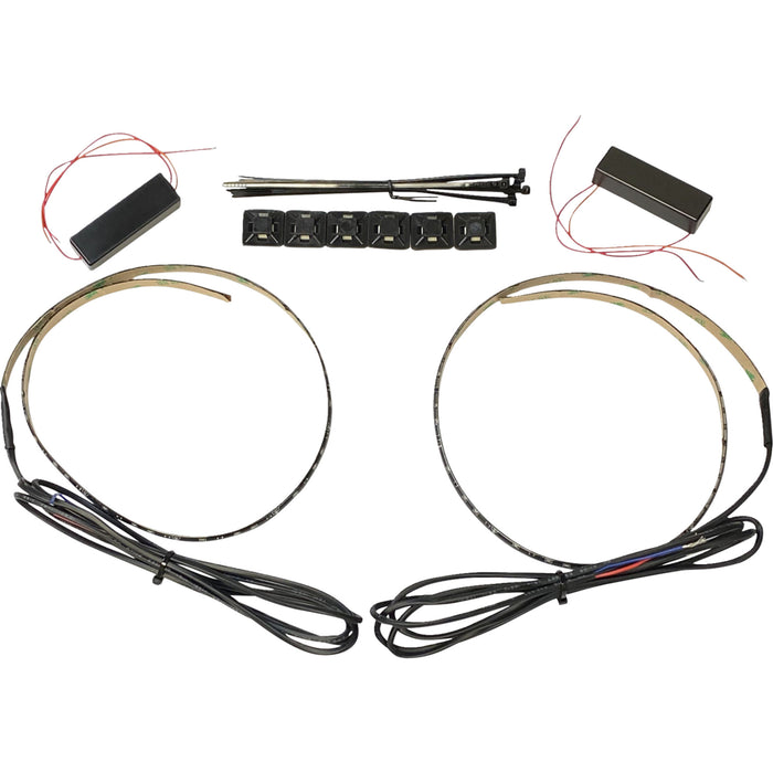 CUSTOM DYNAMICS 2040-3022 LED-SIDE-25 Dual Intensity Side Firing Auxiliary LED Strips Dual Light Strip - 25"