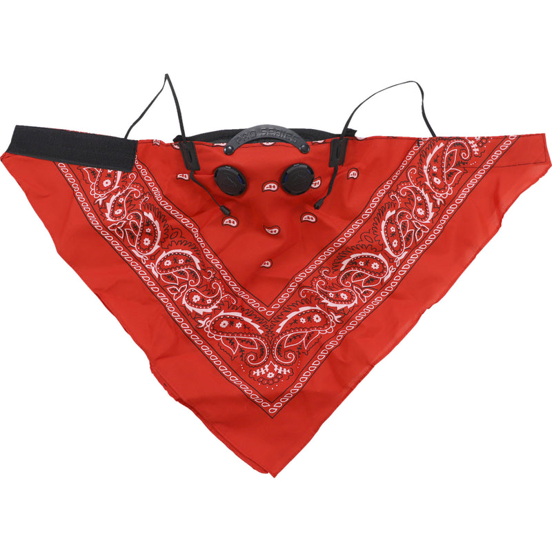 ATV-TEK 2503-0204 BDMRED Pro Series Rider Bandana Dust Masks Bandana Dust Mask - Red