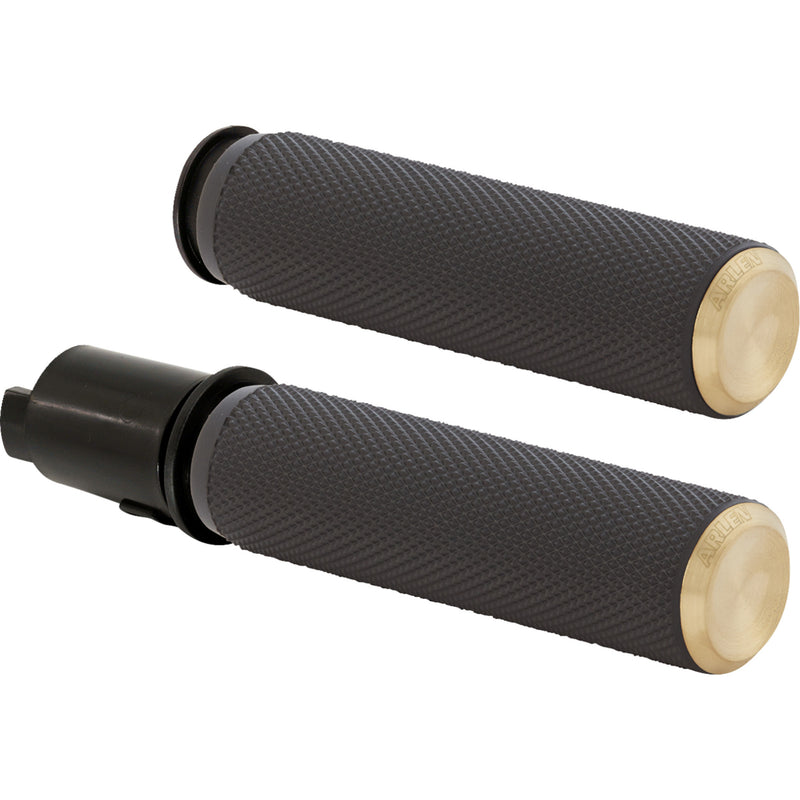 Arlen Ness Knurled Grips - 500-052 For Harley Touring 2023-2026