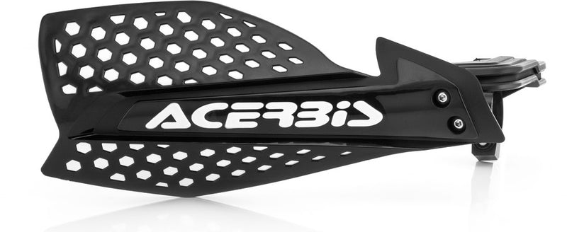 Acerbis Ultimate X Handguard Black White - 2645481007 For Husaberg Dirt Bikes 1989-2014 | Beta Dirt Bikes 2008-2018 | Aprilia 450 / 550 2006-2013