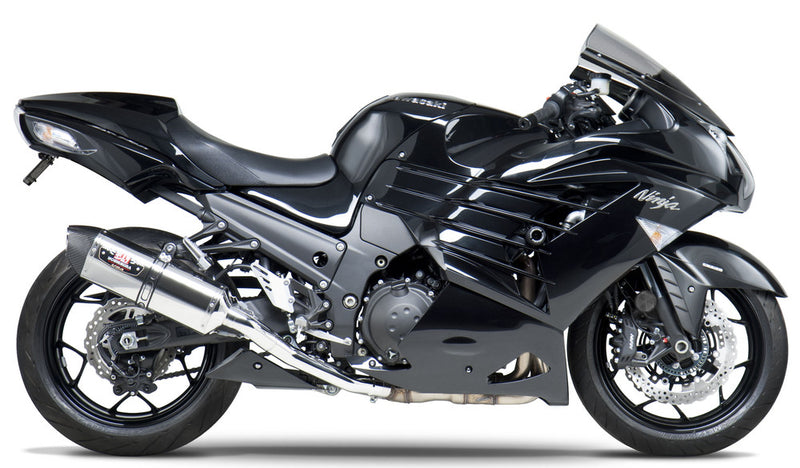 Yoshimura Exhaust Race R-77 Slip-ON SS-SS-CF Dual - 1414020520 Kawasaki Ninja 2012-2021