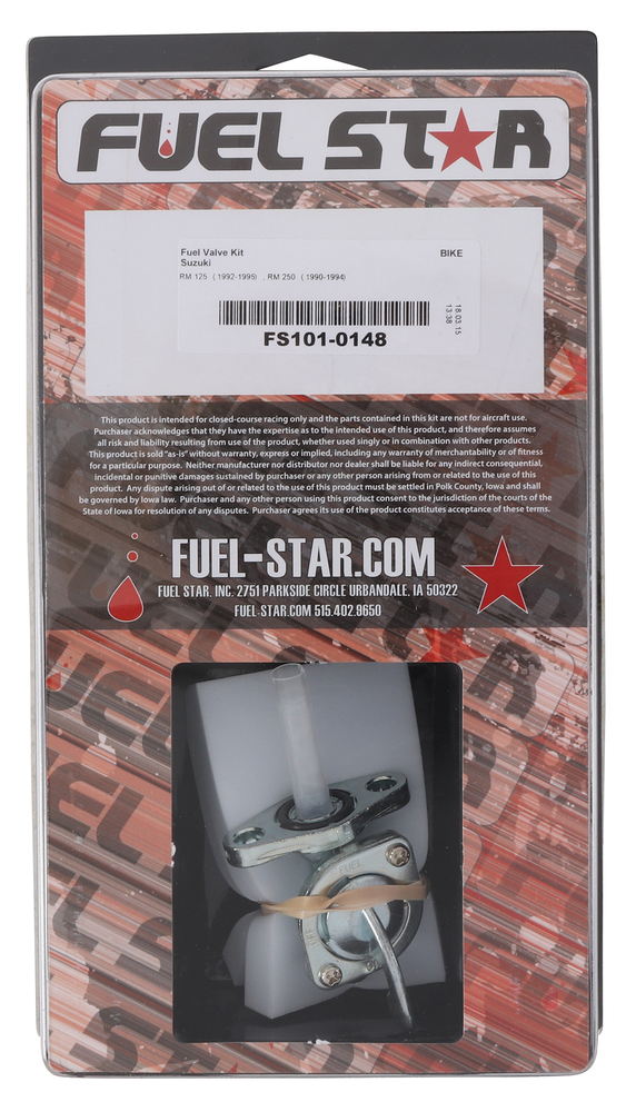 All Balls Fuel Valve - FS101-0148 Suzuki RM 250 / RM 125 1990-1995
