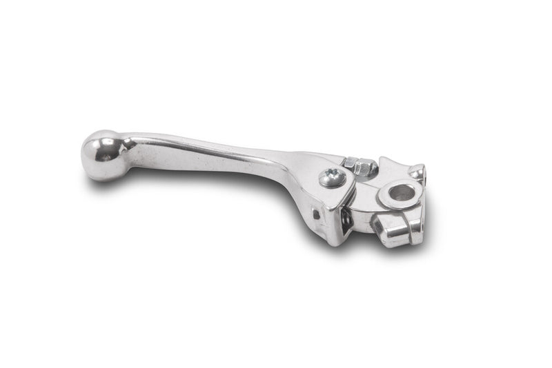Motion Pro Brake Lever Silver - 14-0348 Kawasaki Dirt Bikes 2019-2025