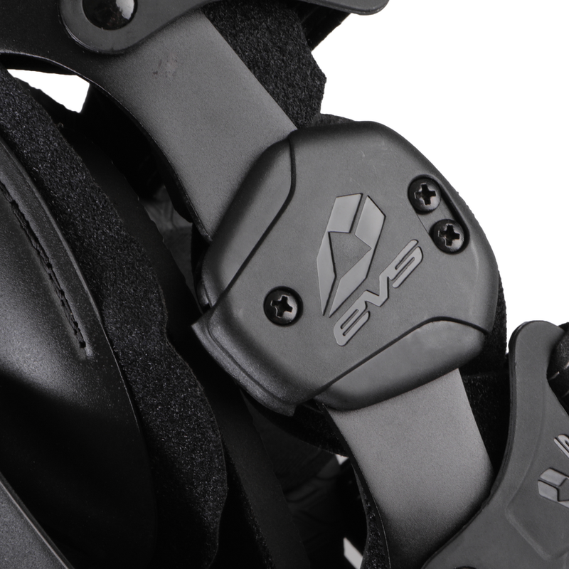 Evs 663-1187S AXISS-BK/GY-SP AXIS SPORT KNEE BRACE PAIR BLACK/BLACK/GREY SM