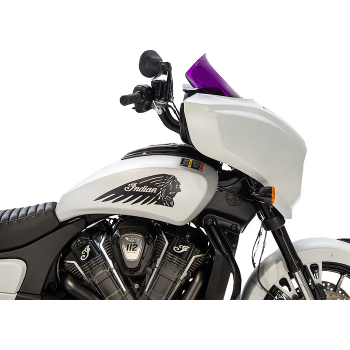 KLOCK WERKS 2312-1523 KWW-04-0656 Kolor Flare® Windshield Windshield - 9" - Purple - Chieftain PowerPlus/Roadmaster PowerPlus