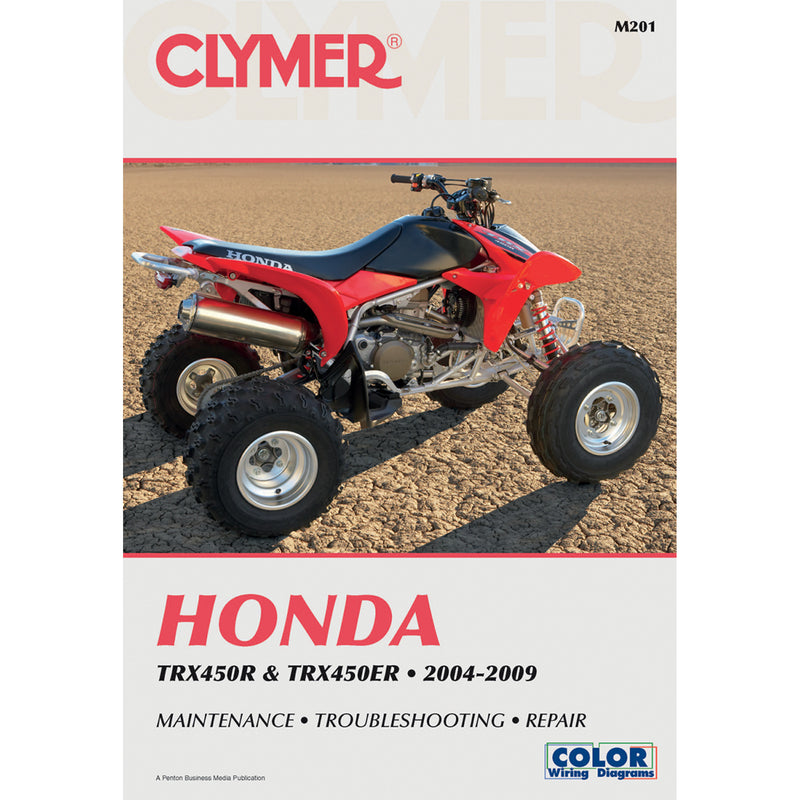 Clymer Service Manual - CM201 Honda TRX450ER Electric Start 2006-2009