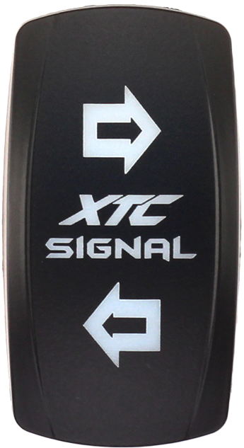 Xtc Power Products Dash Switch Rocker Face Turn Signal Vertical - SW00-00117023
