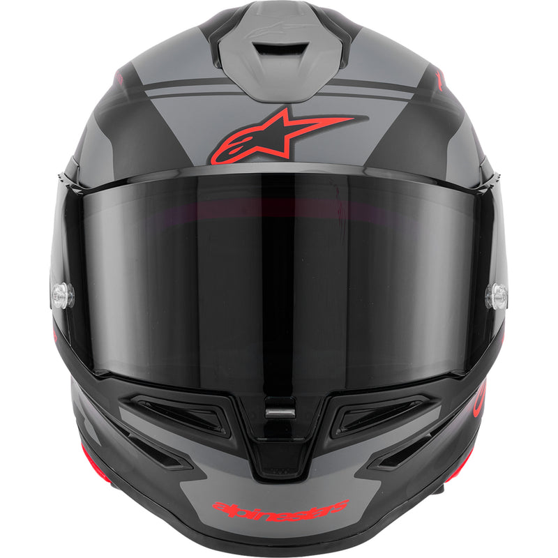 ALPINESTARS Supertech R7 A-Core Helmet 22.06 - Matte Black/Gray/Red