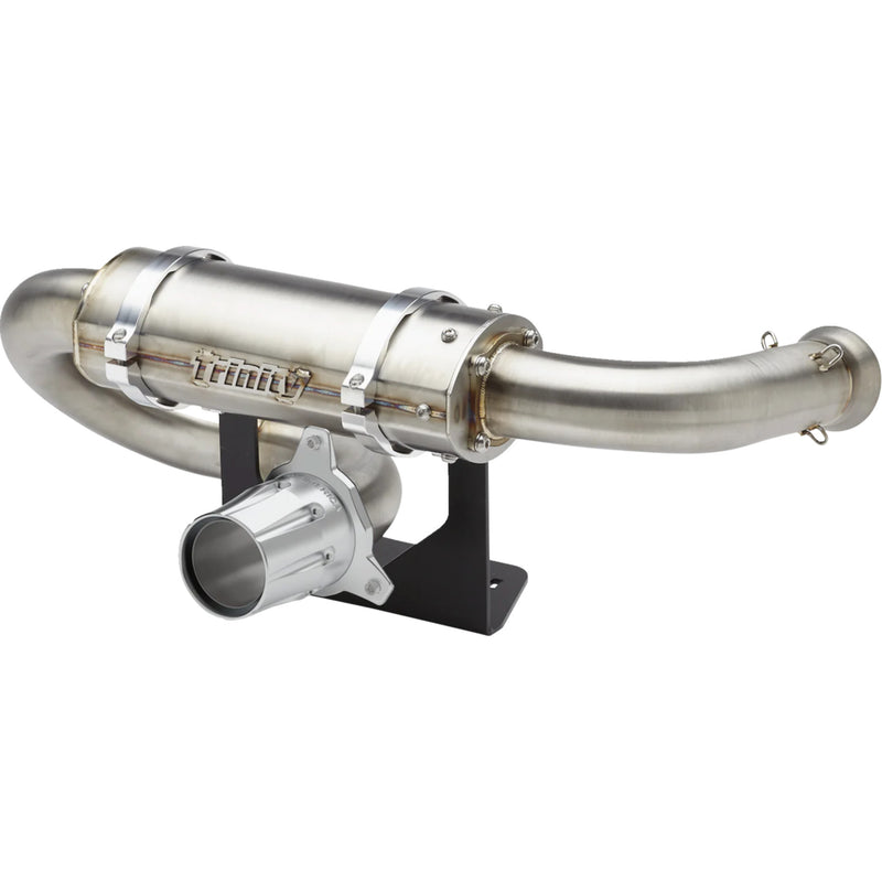 Trinity Racing Center Exit Muffler - TR-4184ST Can-Am Maverick 2017-2023